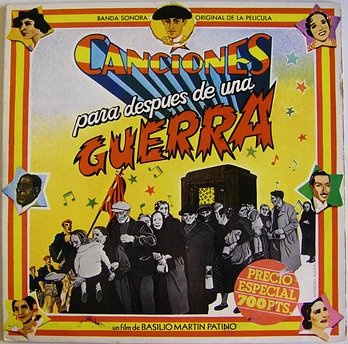 Carátula de la banda de sonido de Canciones para después de una Guerra