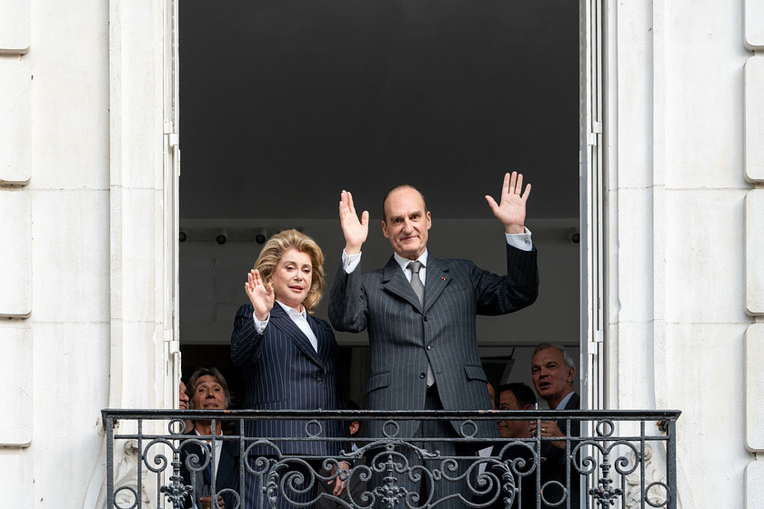 Catherine Deneuve y Michel Vuillermoz en La Mujer del Presidente