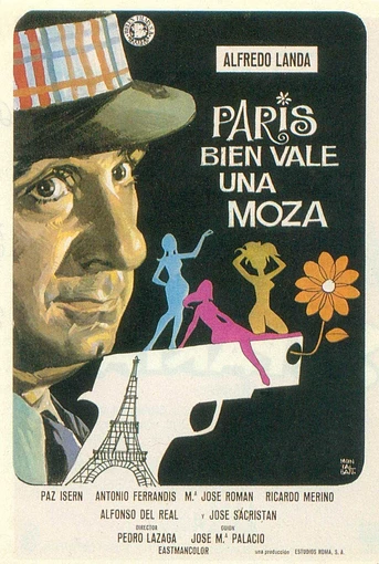 Poster de París bien vale una moza