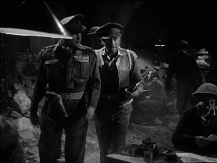 Richard Burton en Las Ratas del desierto