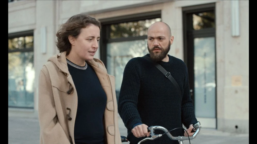 Maren Eggert y Dane Komljen en estaba-en-casa-pero