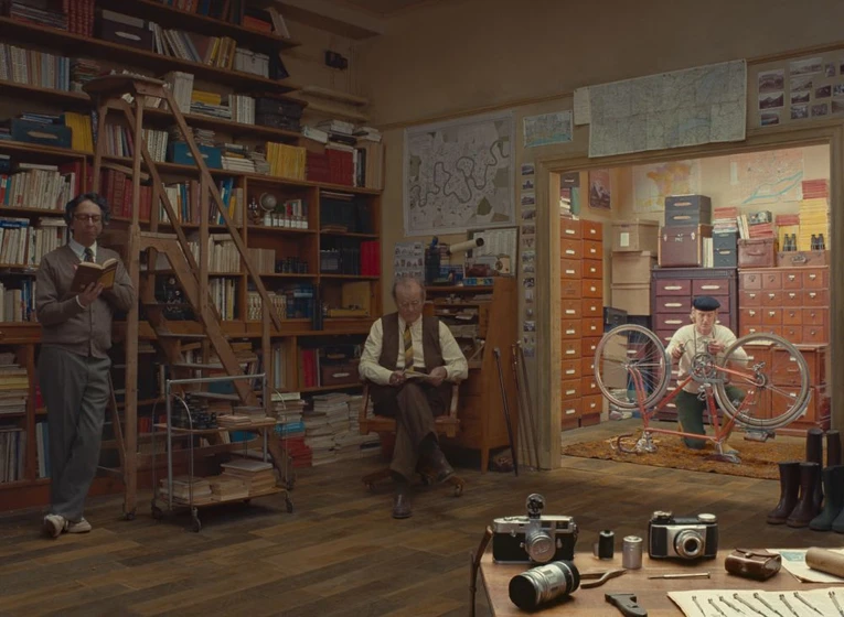 Owen Wilson, Bill Murray y Wallace Wolodarsky en la-cronica-francesa