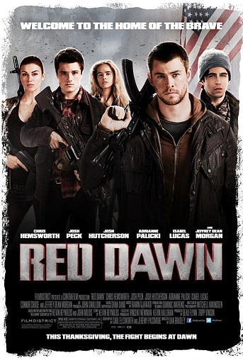 Poster de Amanecer Rojo
