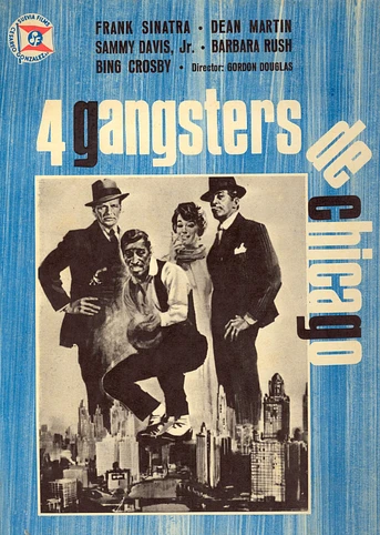 Poster de Cuatro gángsters de Chicago
