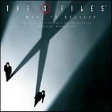 Carátula de la banda de sonido de X-Files. Creer es la Clave