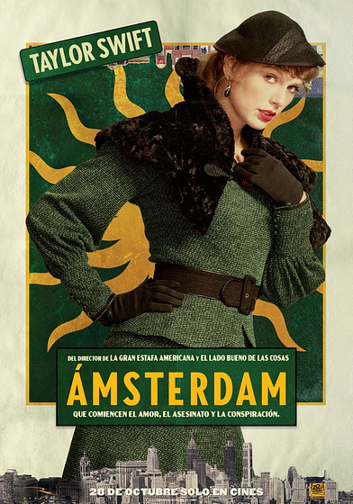 Imagen de Amsterdam (Cartel personajes español)