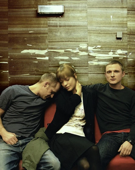 Heike Makatsch, Jürgen Vogel y Florian Lukas en no-songs-of-love