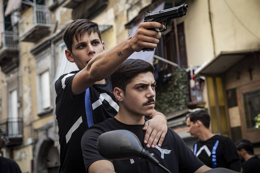 Mattia Piano Del Balzo en Pirañas. Los Niños de la Camorra