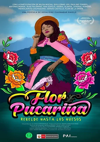 Poster de Flor Pucarina, Rebel to the Bones