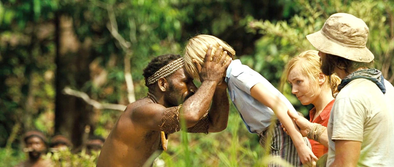 Thomas Kretschmann, Nadja Uhl y Stella Kunkat en la-nina-de-la-selva