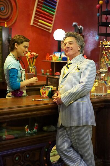 Dustin Hoffman y Natalie Portman en Mr. Magorium y su tienda mágica