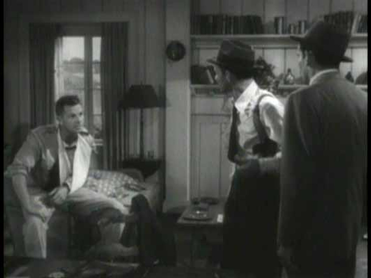 Frank Sinatra y Sterling Hayden en De Repente