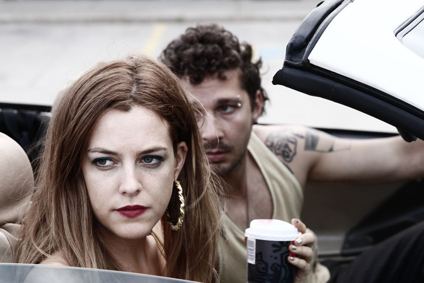 Shia LaBeouf y Riley Keough en American Honey