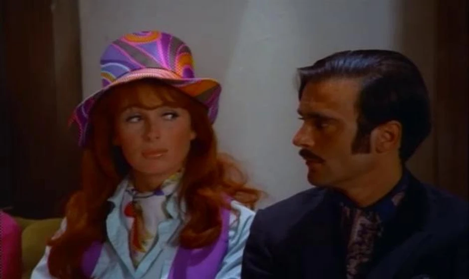 John Alderman y Luanne Roberts en trader-hornee