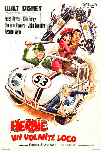 Poster de Herbie, un volante loco