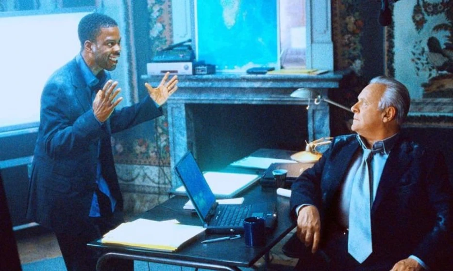 Anthony Hopkins y Chris Rock en 9 Días