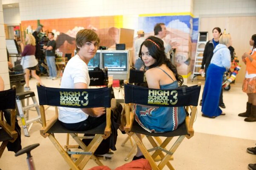 Vanessa Hudgens y Zac Efron en High School Musical 3. Fin de Curso