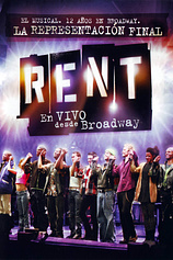 poster of movie Rent: Filmed Live on Broadway