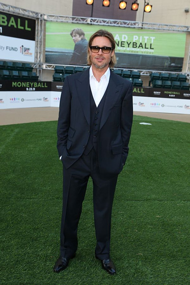 Brad Pitt en Moneyball. Rompiendo las reglas (Premiere en Oakland. Septiembre 2011)