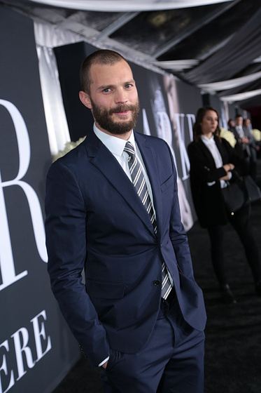 Jamie Dornan en Cincuenta Sombras más oscuras (Premiere en Los Angeles. Febrero 2017)