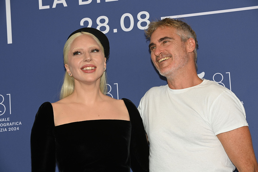 Joaquin Phoenix y Lady Gaga en Joker: Folie à Deux (Festival de Venezia. Septiembre 2024)