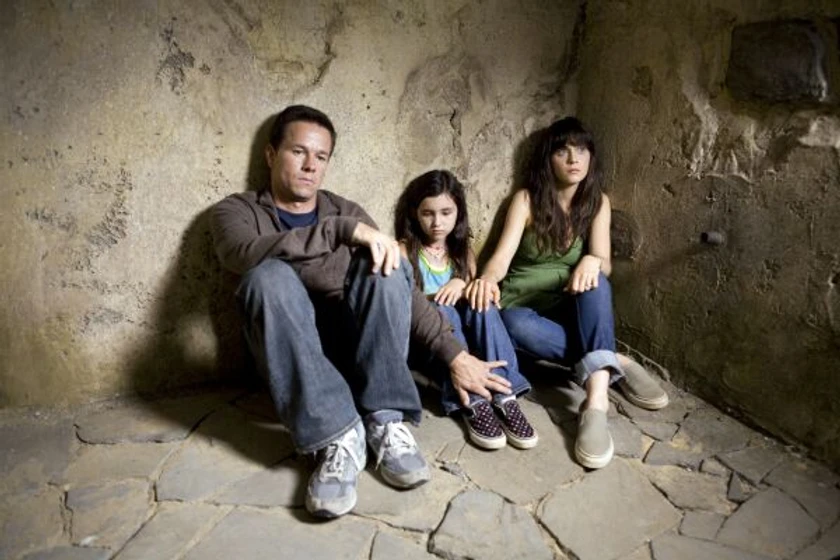 Mark Wahlberg y Zooey Deschanel en el-incidente