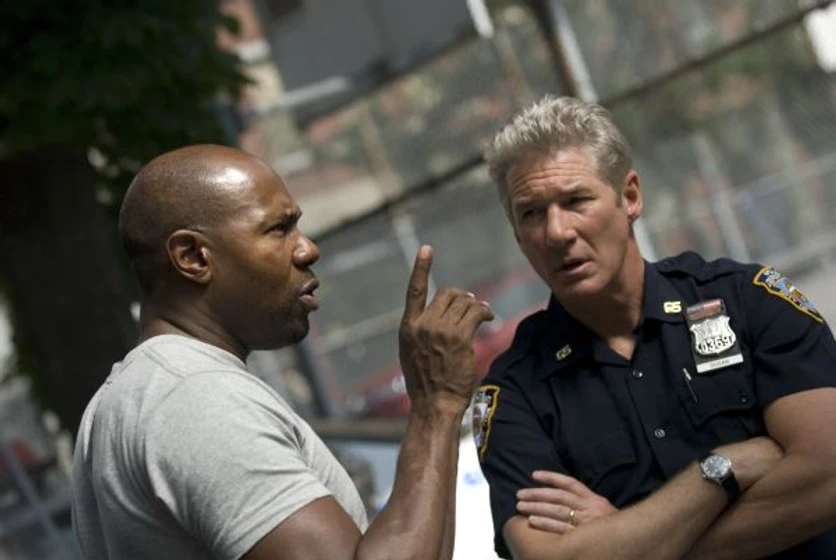 Richard Gere y Antoine Fuqua en los-amos-de-brooklyn