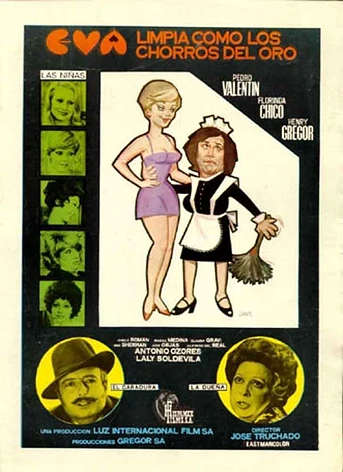 Poster de Eva, limpia como los chorros del oro
