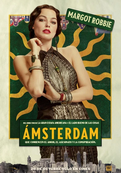 Imagen de Amsterdam (Cartel personajes español)