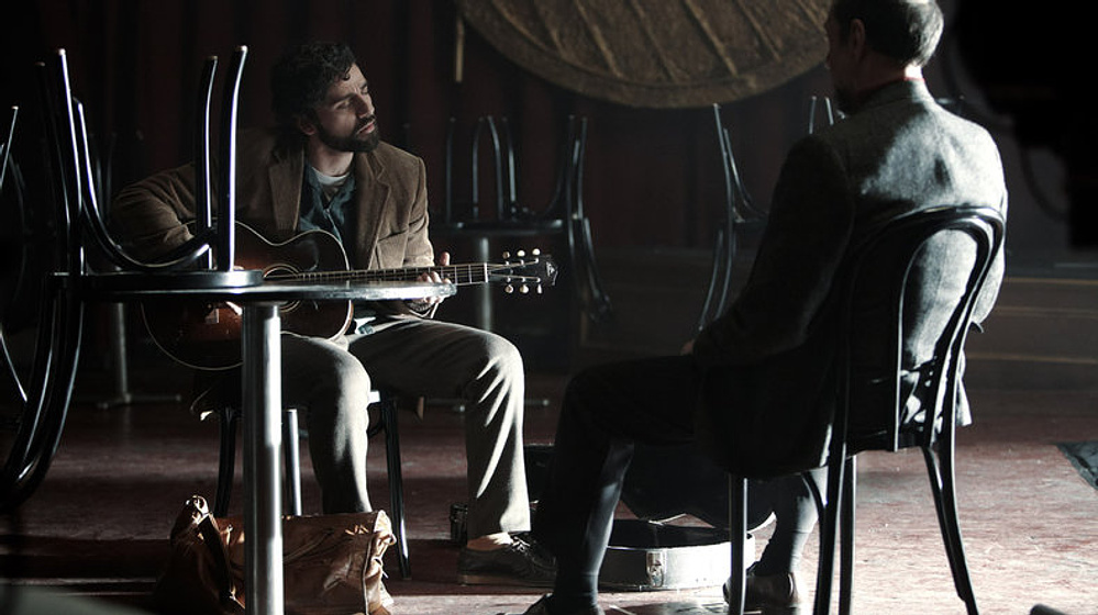 F. Murray Abraham y Oscar Isaac en A Propósito de Llewyn Davis