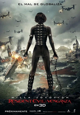 Poster de Resident Evil. La Venganza