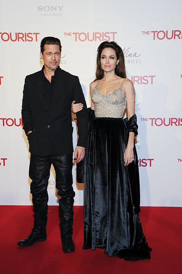 Brad Pitt y Angelina Jolie en The Tourist (Premiere en Madrid. Diciembre 2010)