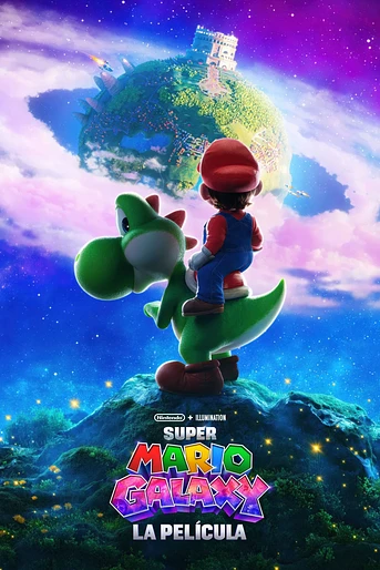 Poster de Super Mario Galaxy. La Película