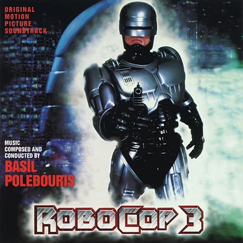 Carátula de la banda de sonido de Robocop 3