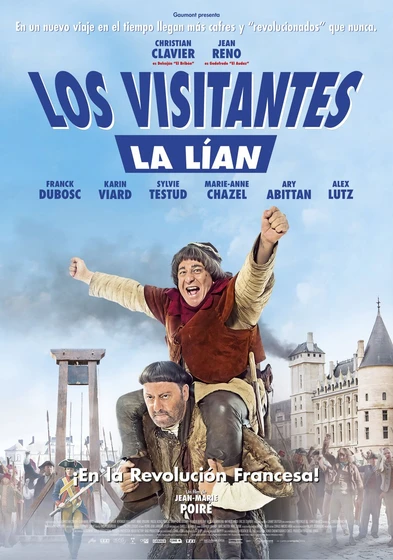 Imagen de los-visitantes-la-lian-en-la-revolucion-francesa (Cartel español)