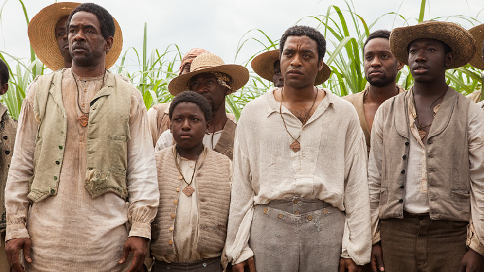 Chiwetel Ejiofor y Dwight Henry en 12 Años de Esclavitud