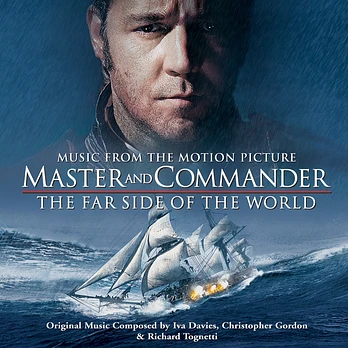 Carátula de la banda de sonido de Master and Commander: Al Otro Lado del Mundo
