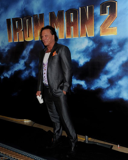 Mickey Rourke en Iron Man 2 (Premiere en Los Angeles. Abril 2010)