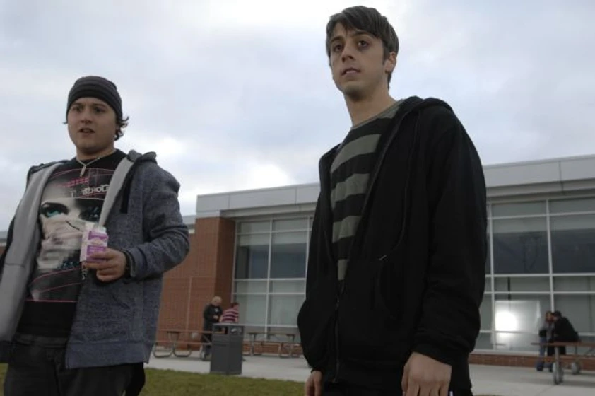 Matt Bush y Sean Marquette en high-school