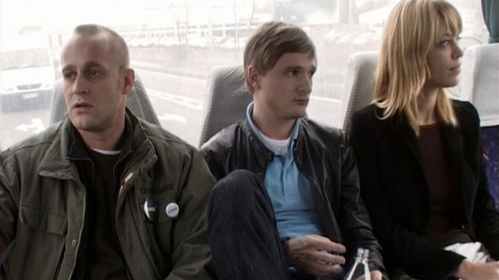 Heike Makatsch, Jürgen Vogel y Florian Lukas en No Songs of Love