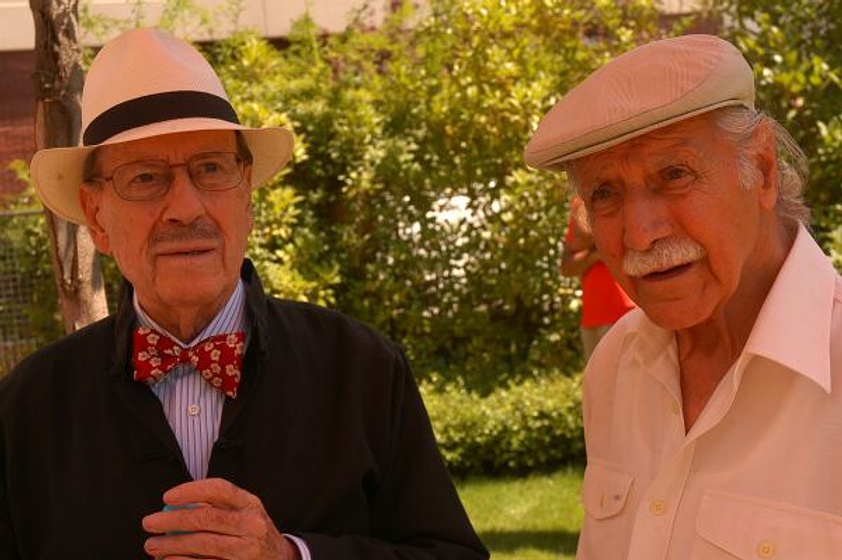José Luis López Vázquez y Manuel Aleixandre en ¿Y tú quién eres?