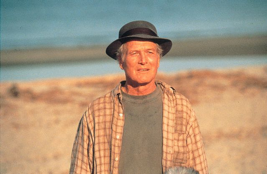 Paul Newman en Mensaje en una Botella