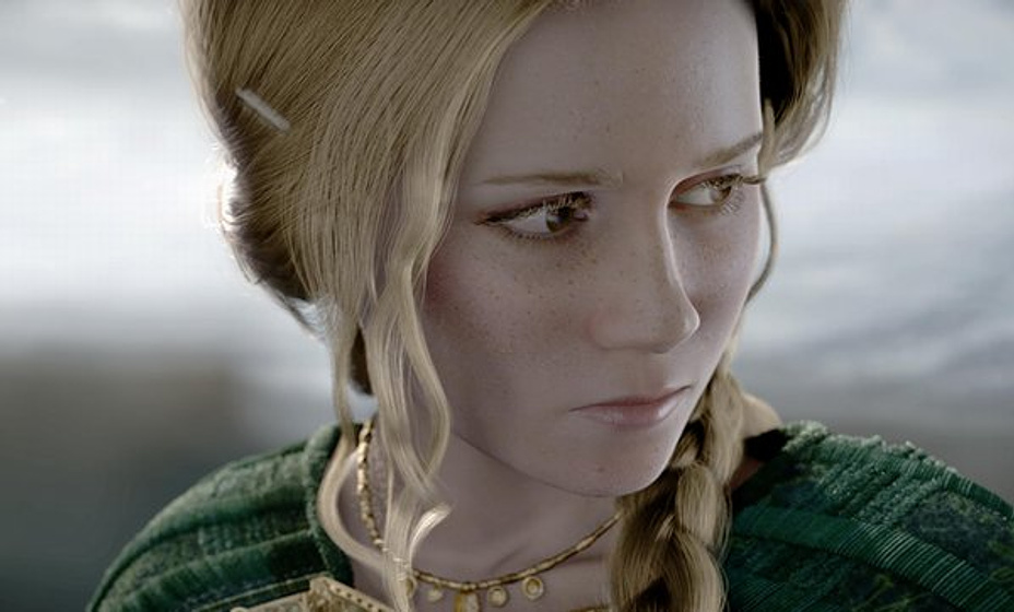 Alison Lohman en Beowulf