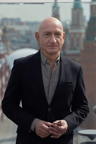 Ben Kingsley en iron-man-3 (Photocall en Moscu. Abril 2013)
