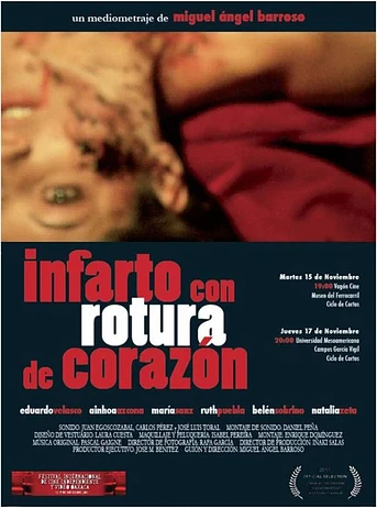 Poster de Infarto con rotura de corazòn