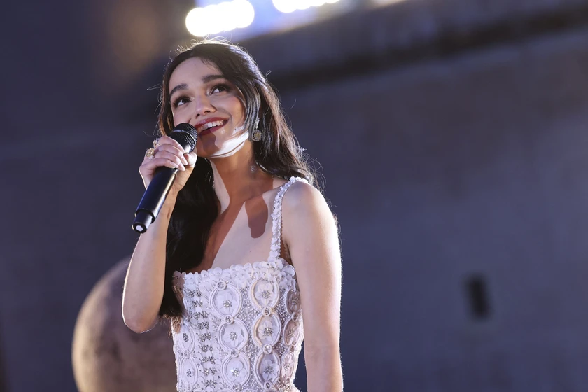 Rachel Zegler en blancanieves (Alcázar de Segovia. Marzo 2025)