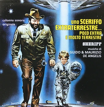 Carátula de la banda de sonido de El Sheriff y el Pequeño Extraterrestre