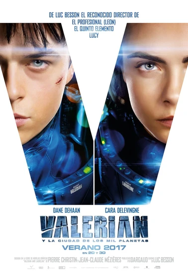 Imagen de valerian-y-la-ciudad-de-los-mil-planetas (Cartel personajes español)