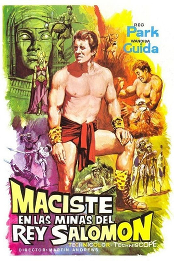 poster of content Maciste en las minas del rey Salomón