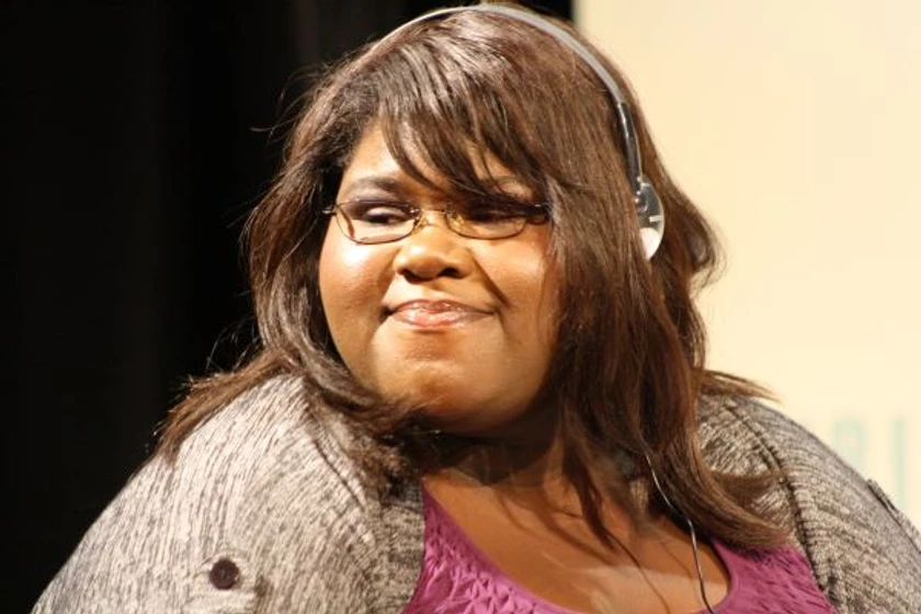 Gabourey Sidibe en Tonto quien lo lea (Precious)